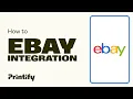 How to Connect eBay Printify Tutorial 2024