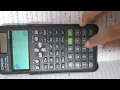 calculator method to solve bisection equation