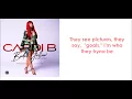 Cardi B - Bodak Yellow (lyrics)