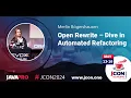 Open Rewrite - Dive in Automated Refactoring Merlin Bogershausen EN