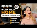 Amazon Work from Home 2026 Part-Time Jobs for 12th pass Students Earn Money Online