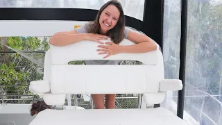 Installing our NEW HELM SEAT!