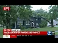 BREAKING Tree falls on home in Milford