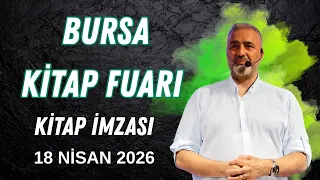 Bursa Kitap fuarı 18 nisan 2026 #bülentgardiyanoğlu