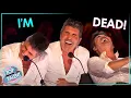 Simon Cowell DIES Laughing After Josh Blue Act on America s Got Talent