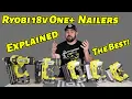 Ryobi Cordless Nailers Compared
