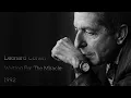 Leonard Cohen - Waiting For The Miracle (1992)
