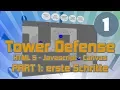 Tower Defense Game WITHOUT ENGINE using HTML5 Javascript and Canvas
