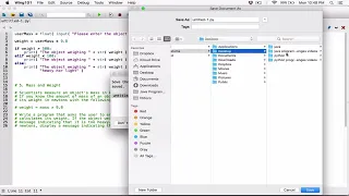 3 5 Mass and Weight - Python