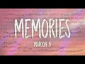 Memories X Pachelbel's Canon (Maroon 5)