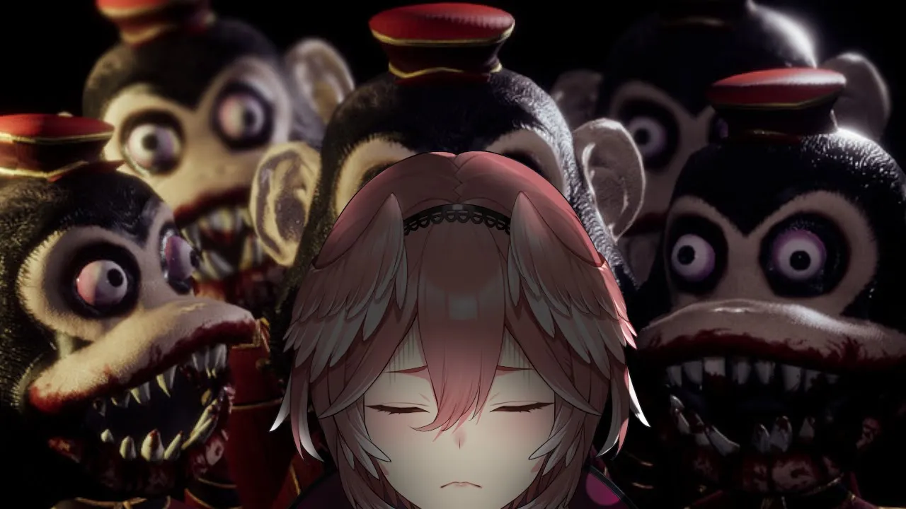 【Dark Deception】ルイクロ並走！1時間でクリアするぞ・・・！！？【鷹嶺ルイ/ホロライブ】