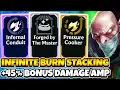 45 Bonus Augment DMG Pressure Cooker Infernal Conduit Singed ARAM Mayhem