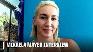 Mikaela Mayer says she's prepped a 'great game plan' for match vs. Chantelle Cameron 😤 | Vibe Check