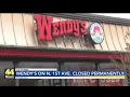 North First Avenue Wendy s restaurant permanently closed