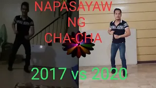 cha cha 2017 vs cha cha 2020 tara cha cha challenge tayo mga idol wardjean tamayo