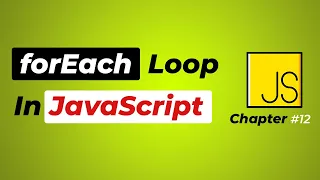 JavaScript forEach Loop Tutorial in Hindi