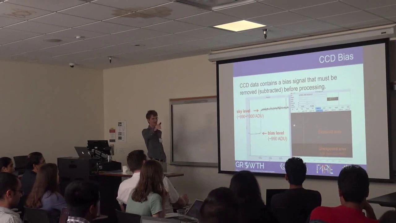 Image Data Reduction - GROWTH Astronomy School 2019
