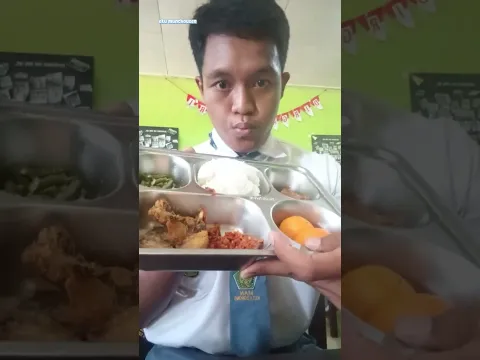 Makan mbg dengan eat sambel 🌶🌶
