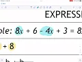 Math-Salamanders Simplifying Expressions Sheet 6 1