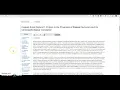 EBSCOhost Database Search Tutorial