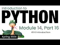 Python - Module 14