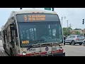 Cta nova bus 2014 LFS on route 9 Ashland to ravenswood merta from 95th to 80 bus number 8194