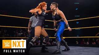 full match becky lynch vs rhea ripley wwe nxt november 20 2019