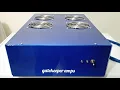 GK Built 12 Pill HG Candy Painted Beautiful Blue Amplifier