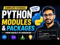 Master Python Modules Packages Complete Tutorial 2026