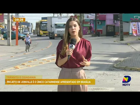 Trânsito e cidadania: projeto de Joinville é o único catarinense apresentado em Brasília