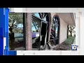 Woman crashes into Truist bank branch