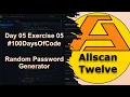 - Random Password Generator