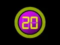 20 Second Countdown Timer with clock Ticking sound Finish alarm beep