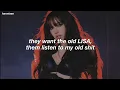 Lagu LISA - FXCK UP THE WORLD (Vixi Solo Version) (Lyrics)