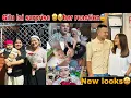 Download Lagu Gilu lai Surprise with New Look 💇‍♂️| Her Reaction Will Melt MY Heart 🥹❤️