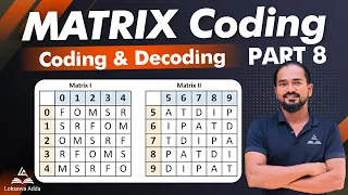 Matrix Coding IQ Tricks Coding and Decoding Part 8 IQ tricks by Tek Pant Loksewa Adda