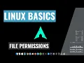 Linux basics - File Permissions