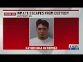 Inmate escapes from Hays County Jail