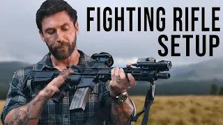 How To Setup A Fighting Rifle From Start To Finish