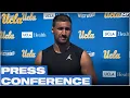 Bruin Bytes UCLA football s Aiden Gobaira and Darold DeNgohe speak after 3rd fall camp practice