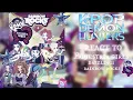 Download Lagu ~🎇🌠《《Kpop demon-Hunters react to Equestria girls/dazzlings/rainbow rocks》》🌠🌌×
