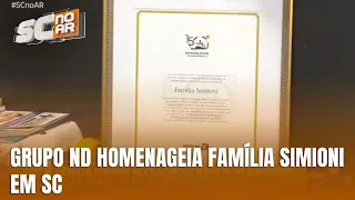 Grupo ND homenageia Família Simioni pelos 150 anos da imigração italiana