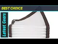 Clear Tarps Heavy Duty Waterproof 8x10 Best for Winter Weather
