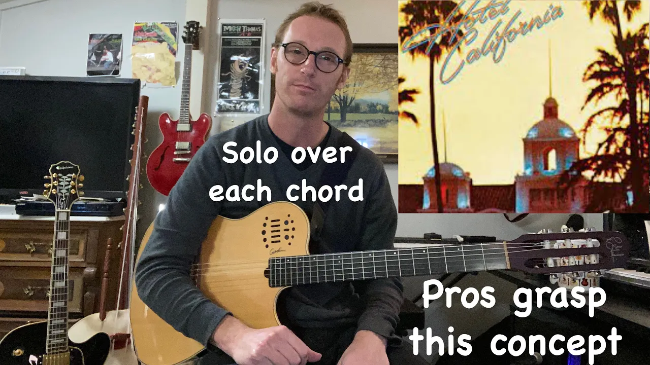 Music Theory Monday Ep.1 - The Secret Behind the Hotel California Guitar Solo