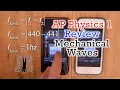 AP Physics 1 Mechanical Waves Review
