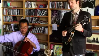 yo yo ma edgar meyer chris thile and stuart duncan npr music tiny desk concert