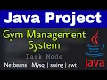 01 - Gym Management System in java