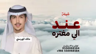 شيلات مالك الهريسي   عند الي مغتره وذابحها الغرور   شيلة عند الي مغتره      دندنها