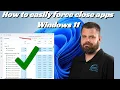 Force Quit Frozen Apps in Windows Using Task Manager Super Simple Guide