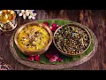 Mixed Nuts Rava Kesari Mung Bean Sundal Indian Traditional Recipes